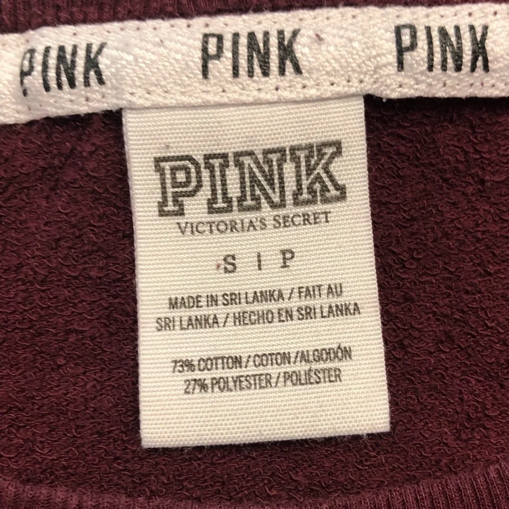 PINK Victoria’s Secret Oversized Sweatshirt Sz S